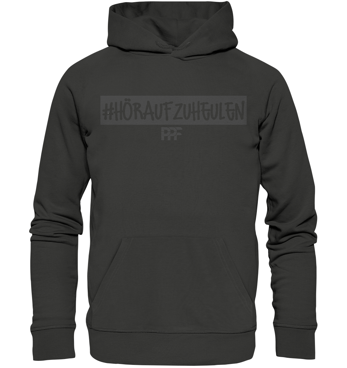 PPF Cutted Hoodie 2 - Premium Unisex Hoodie - Peak Performance Fitness Germany